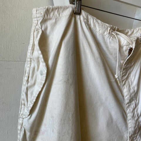 80’s Military Snow Camo Pants - 37”-40” x 26”