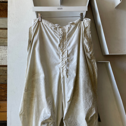 70’s Military Snow Camo Pants - 28”-30” x 26”