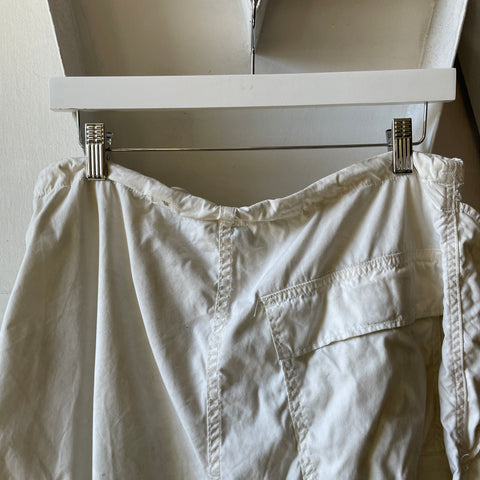 70’s Military Snow Camo Pants - 28”-30” x 26”