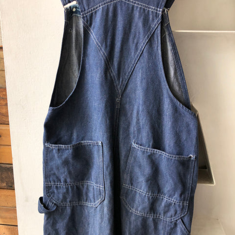 70's Sears Overalls - 30”-32 x 31.5”