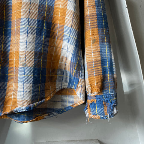 70's Big Mac Cotton Flannel - Large