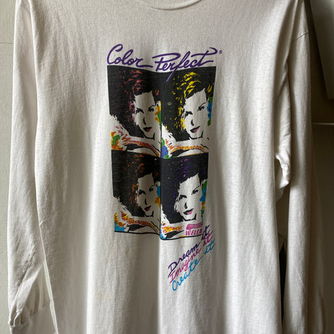 90's Pop Art Long Sleeve Tee - Large