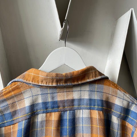 70's Big Mac Cotton Flannel - Large