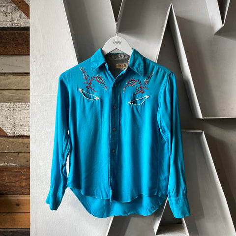 60's HBarC Western Shirt - XS