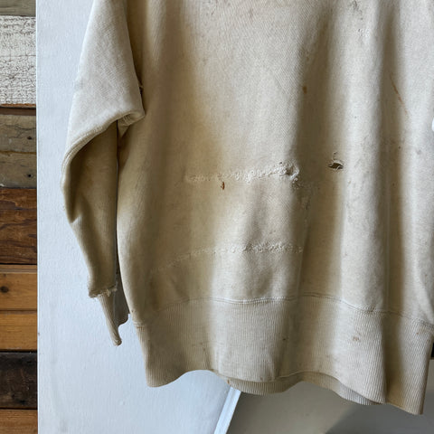 50’s Thrashed Double V Crewneck - XL