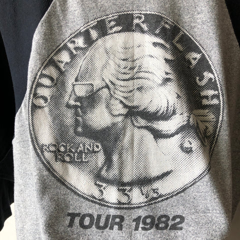 80's Quarter Flash Raglan - Medium