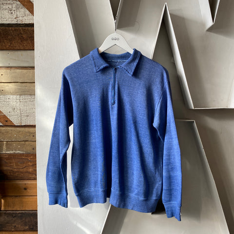 70's Quarter Zip Sweat - Large