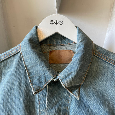 60’s Big E Levi’s Bleached Trucker Jacket - Medium