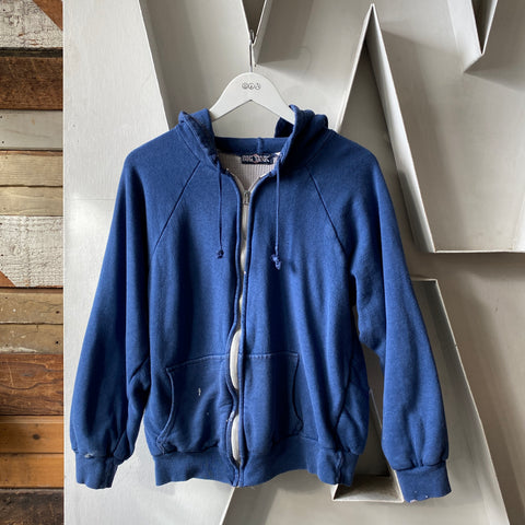 70's Thermal Lined Hoodie - Large