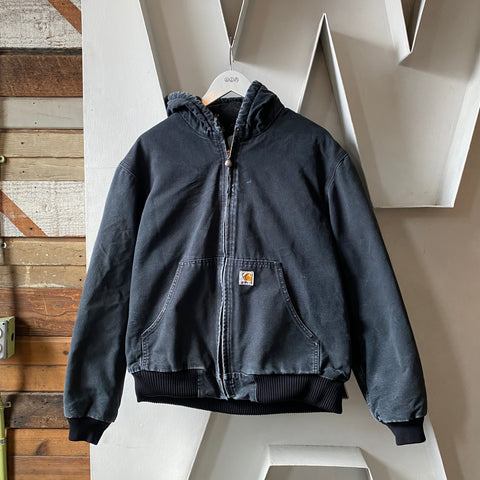 Hooded Carhartt Work Jacket - Large