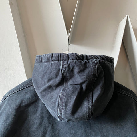 Hooded Carhartt Work Jacket - Large
