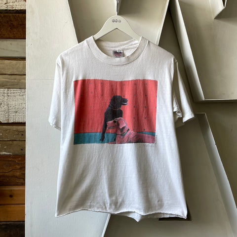 90’s Cool Dog Art Tee - Medium