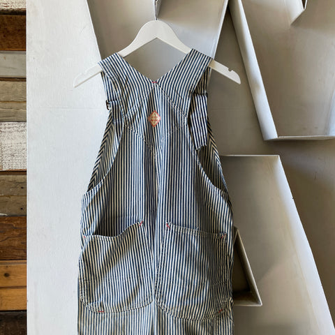 50’s Penney’s Pay Day Square Bak Overalls - 37” x 27”