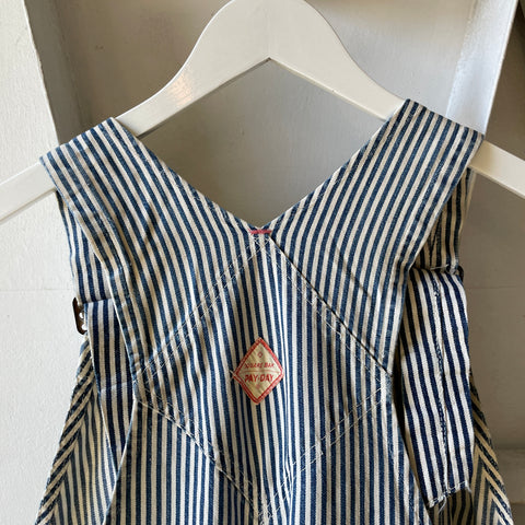 50’s Penney’s Pay Day Square Bak Overalls - 37” x 27”