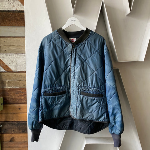 70's Quilted Jacket - XL
