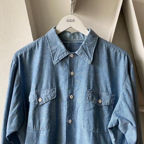 70's Chambray Shirt - XL