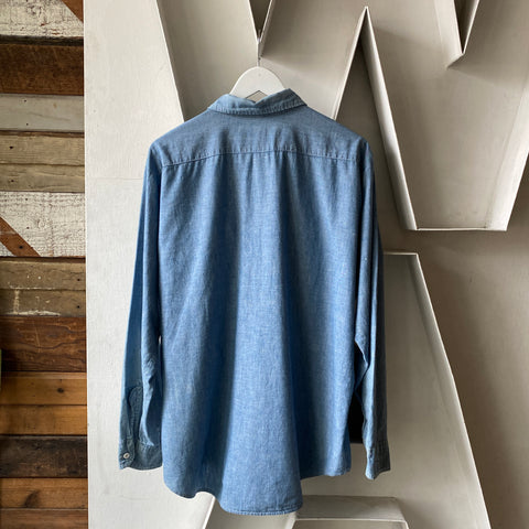 70's Chambray Shirt - XL