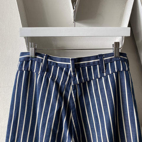 80's Striped Trousers - 30” x 29”