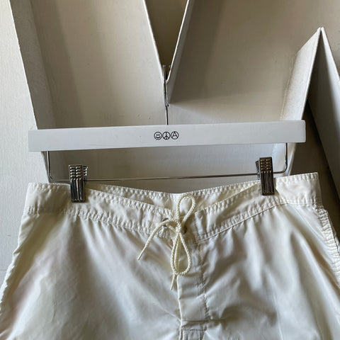 70’s Poly Striped Trunks - 29” x 3”