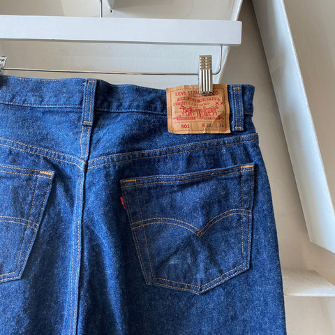 80's One Wash Levi's 501 - 32” x 33”
