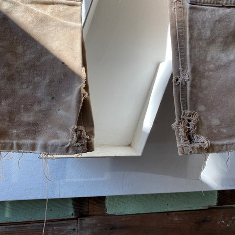 Thrashed Carhartt Dungarees - 35” x 29”