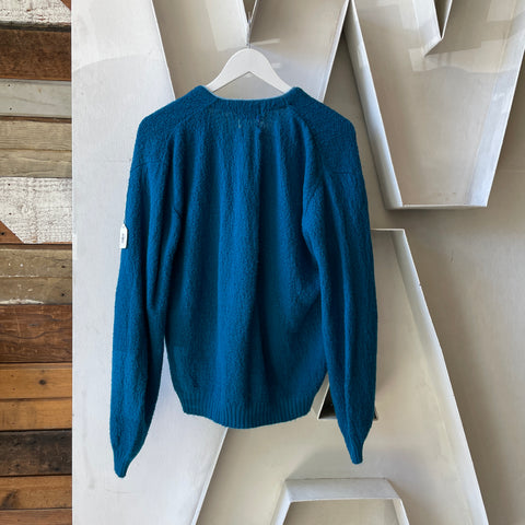 70’s Van Heusen Boucle Cardigan - Small