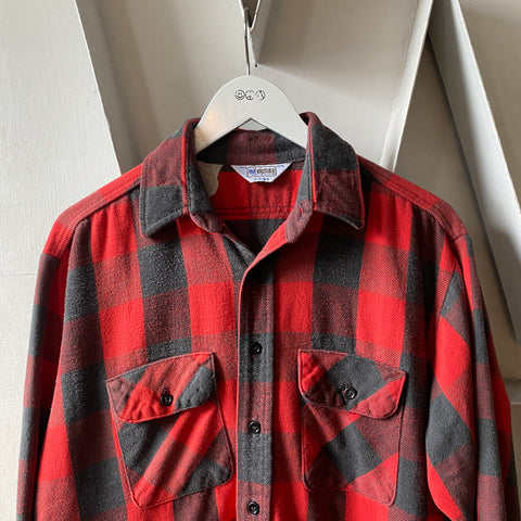 70’s Five Brother Cotton Flannel - Large