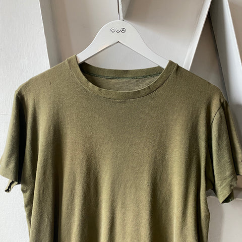 70’s Military Blank Tee - Medium
