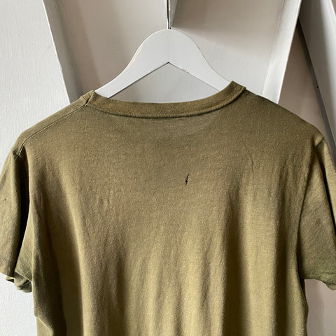 70’s Military Blank Tee - Medium