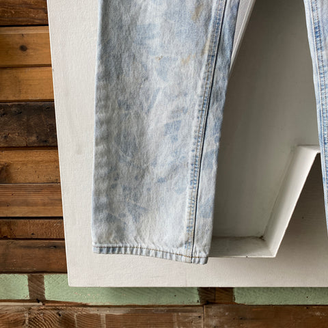 Bleached Carhartt Denim - 30” x 31.5”