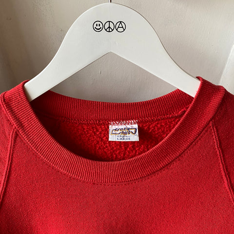 80's Ski A Volcano Sweat - Large