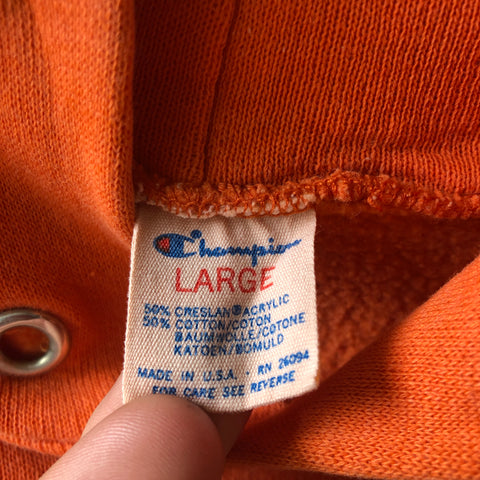 80's Champion Broncos Hoodie - Large