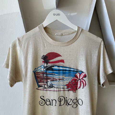 80’s Paper Thin San Diego Tee - Small