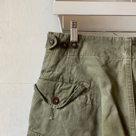 50's Euro Military Cargo Pants - 30” x 29.5”