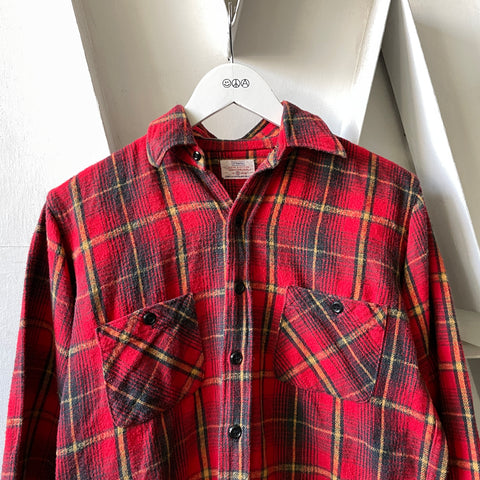 60’s Sears Sanforized Flannel - Small