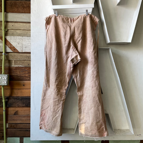 Canvas Pullover Gardening Pants - Large