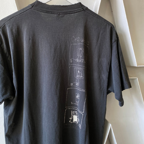 90's Faded Tech Tee - XL