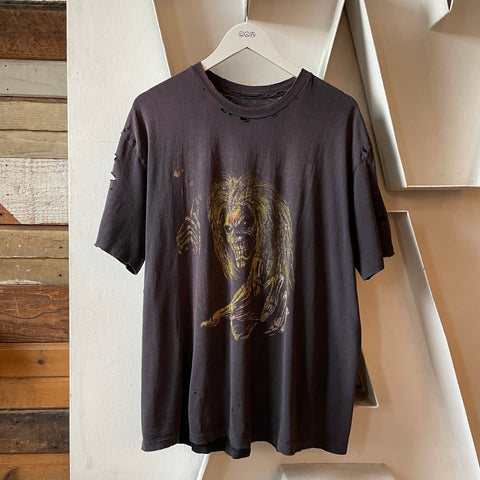 Y2K Single Stitch Iron Maiden Tee - XL