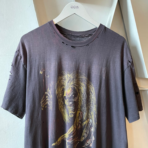 Y2K Single Stitch Iron Maiden Tee - XL