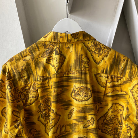 70's Aloha Shirt - Large