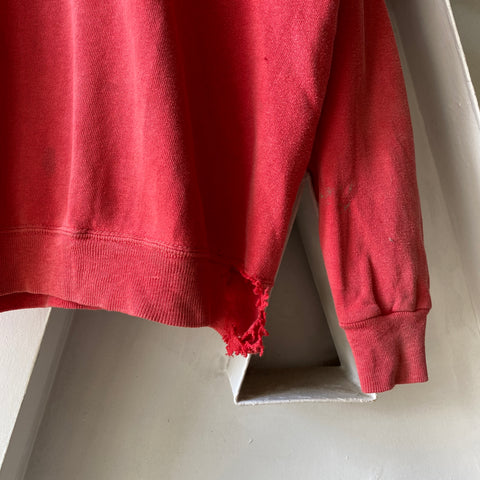 60's Collared Sweatshirt - Large
