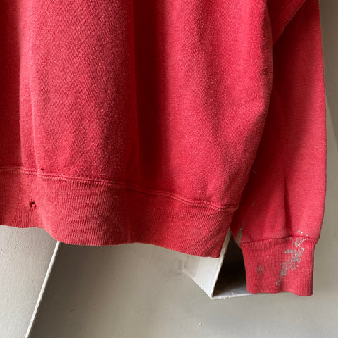 60's Collared Sweatshirt - Large
