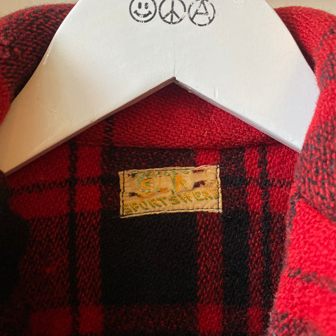 50's Zip Flannel - XS