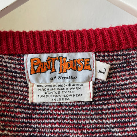 80’s Argyle Sweater Vest - Medium