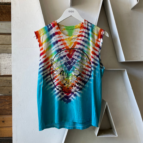 80’s Tie Dye Psychedelic Chopper - Small