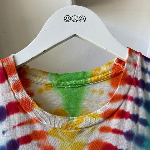 80’s Tie Dye Psychedelic Chopper - Small