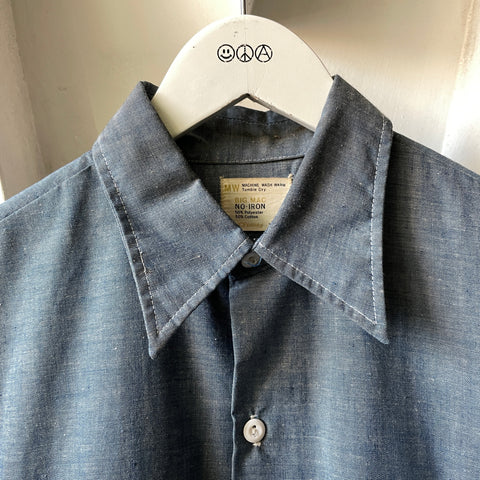 70’s Chambray Shirt - Large