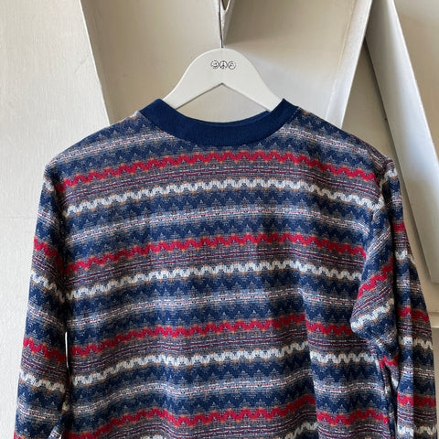 70’s Pop Top Knit Long Sleeve - Medium