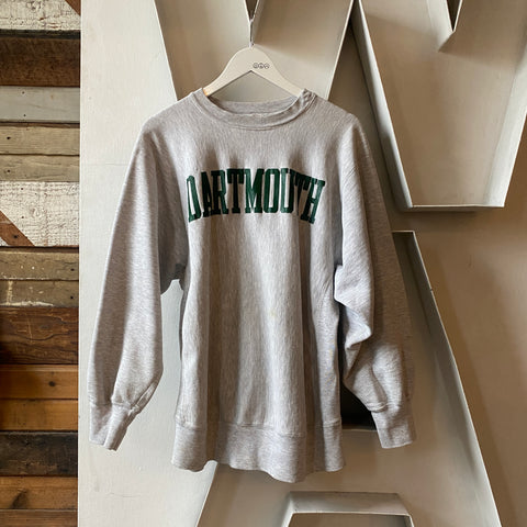 90’s Champion Reverse Weave Dartmouth Crew - XL