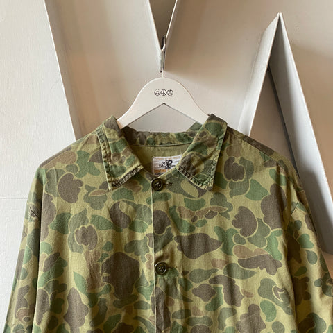 60’s Camo Chore Coat - Medium